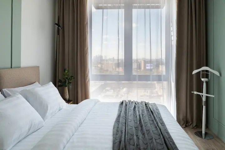 Москва: Апартаменты с Панорамными Окнами с Видом на Москву