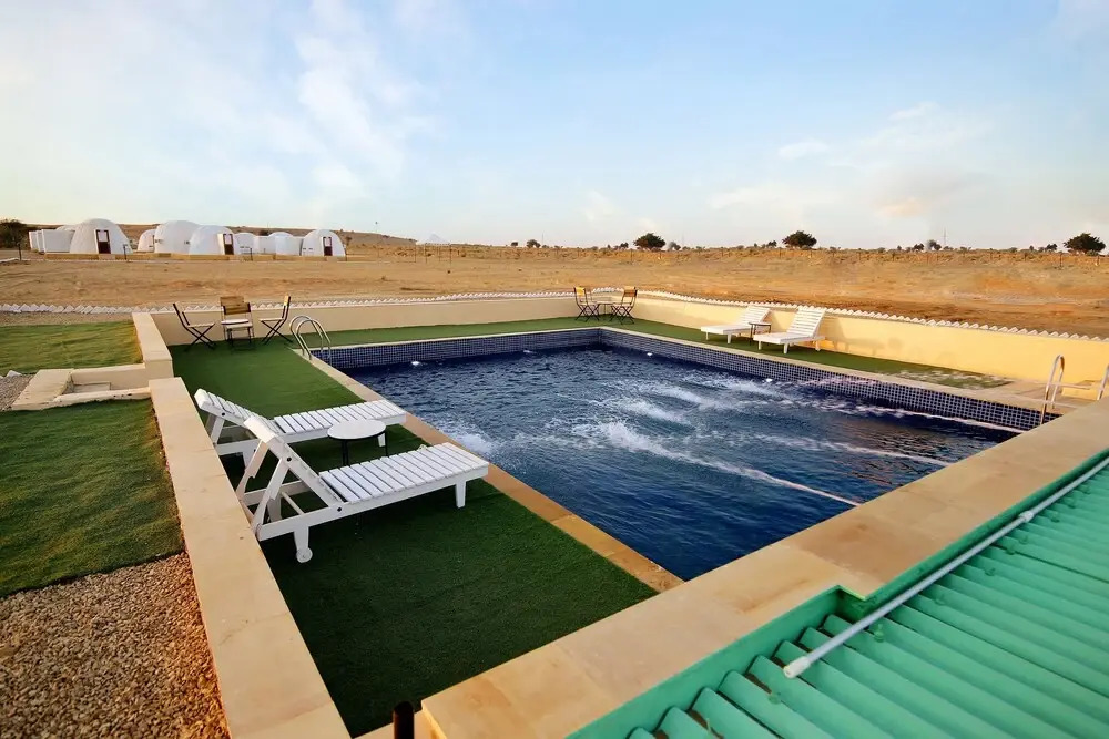 Государственный заповедник Desert National Park: Surya-Ansh Desert Wellness Resort - Campsite