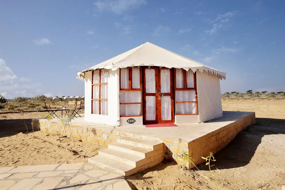 Государственный заповедник Desert National Park: Surya-Ansh Desert Wellness Resort - Campsite