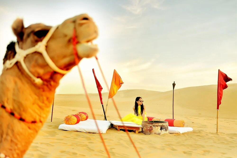 Государственный заповедник Desert National Park: Surya-Ansh Desert Wellness Resort - Campsite