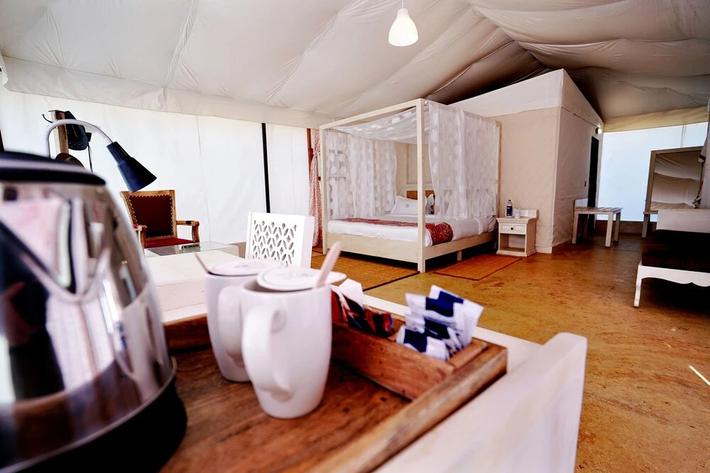 Государственный заповедник Desert National Park: Surya-Ansh Desert Wellness Resort - Campsite