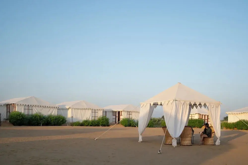 Государственный заповедник Desert National Park: Surya-Ansh Desert Wellness Resort - Campsite