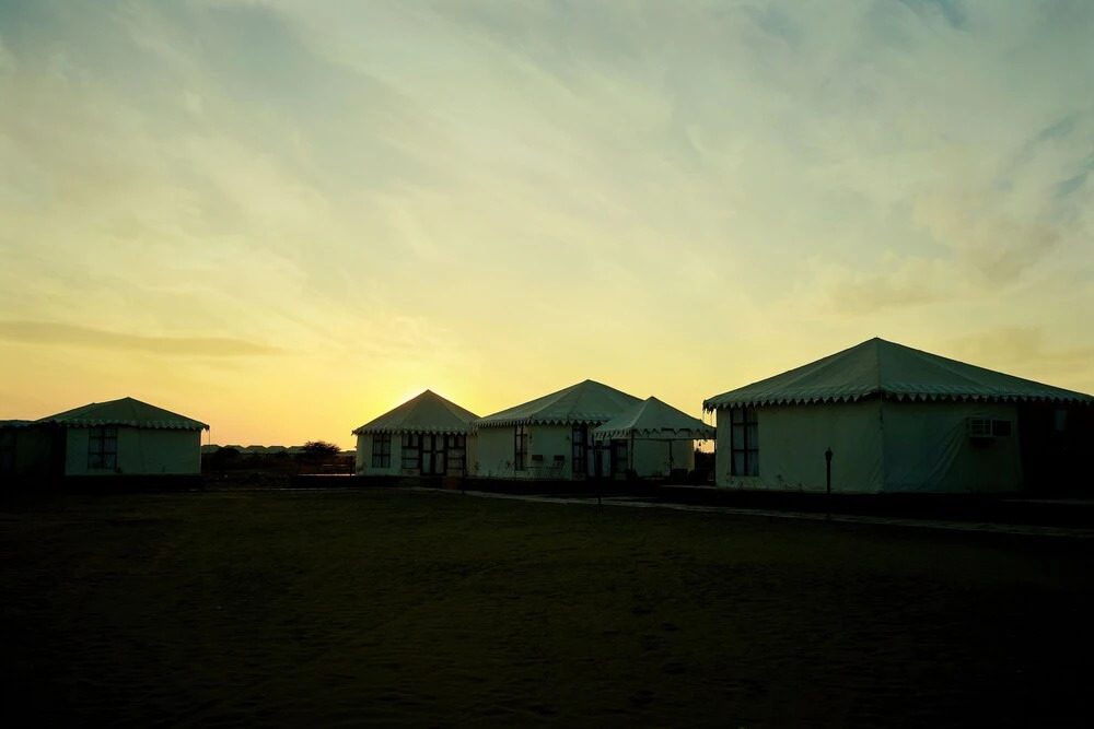 Государственный заповедник Desert National Park: Surya-Ansh Desert Wellness Resort - Campsite