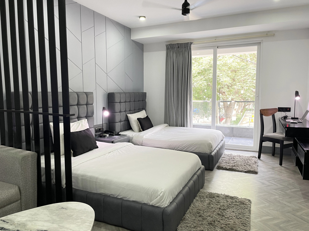 Гуруграм: Superior Twin Bed Apartments @Bedchambers