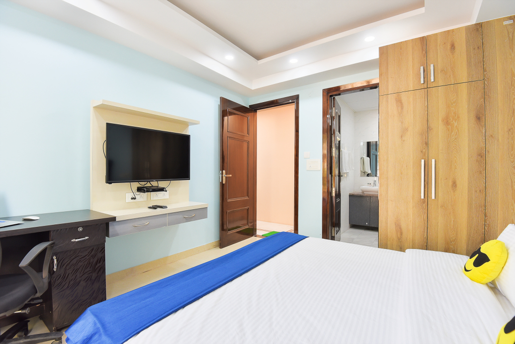 Гуруграм: 1 Bhk Apt Medanta Hospital Gurugram By Bedchambers