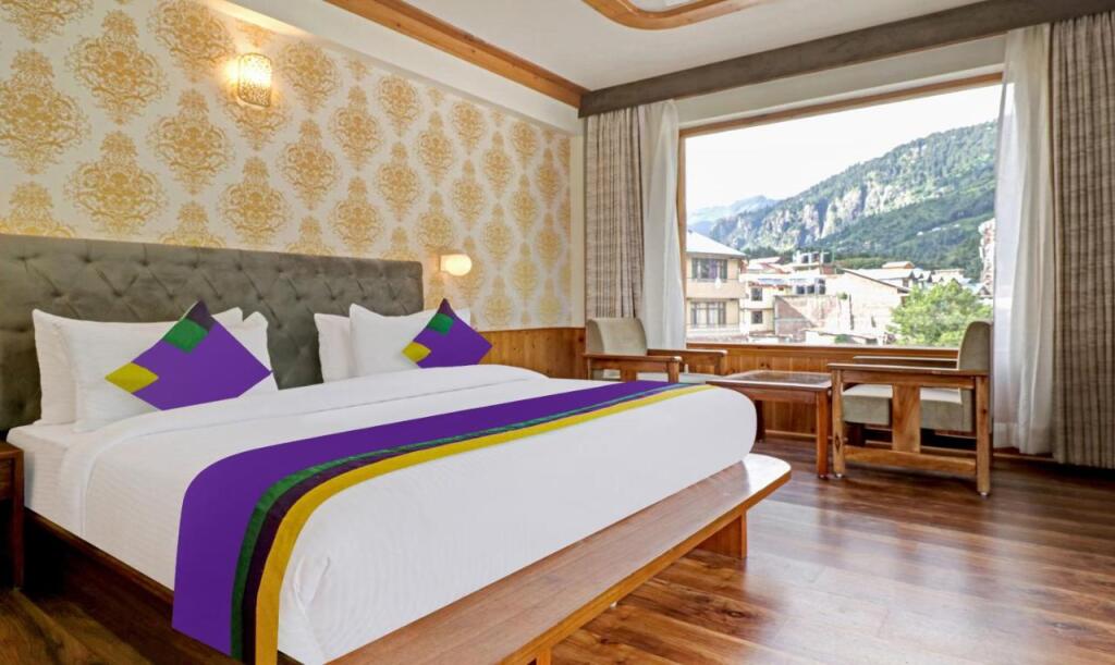 Манали: Treebo Premium Sattva With Mountain View