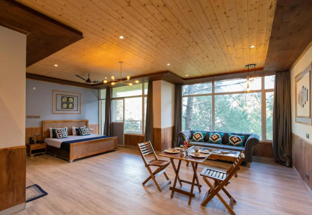 Куфри: Saffronstays Pinecone Cottages - Pet-Friendly Cottages Nestled In Pine And Oak Forest