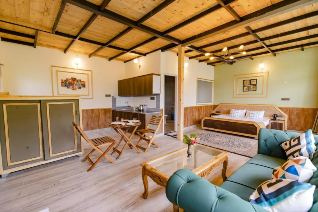 Куфри: Saffronstays Pinecone Cottages - Pet-Friendly Cottages Nestled In Pine And Oak Forest