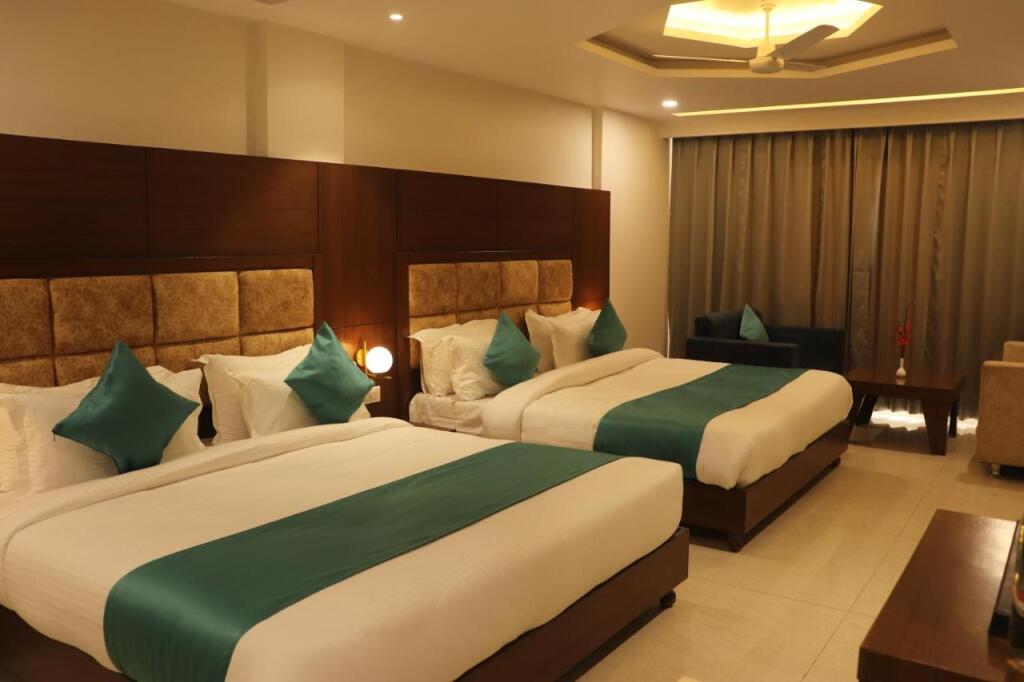 Ришикеш: Green Hotel - Behind Parmarth Niketan