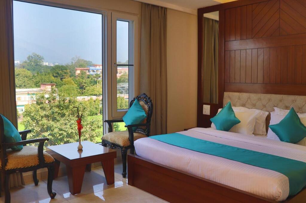 Ришикеш: Green Hotel - Behind Parmarth Niketan