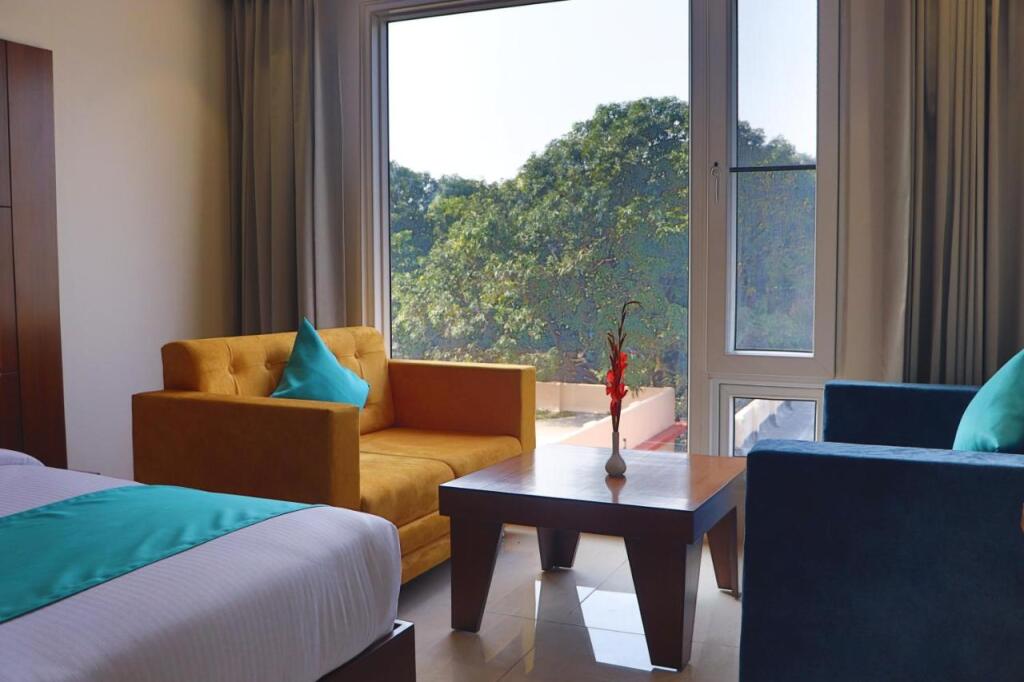 Ришикеш: Green Hotel - Behind Parmarth Niketan