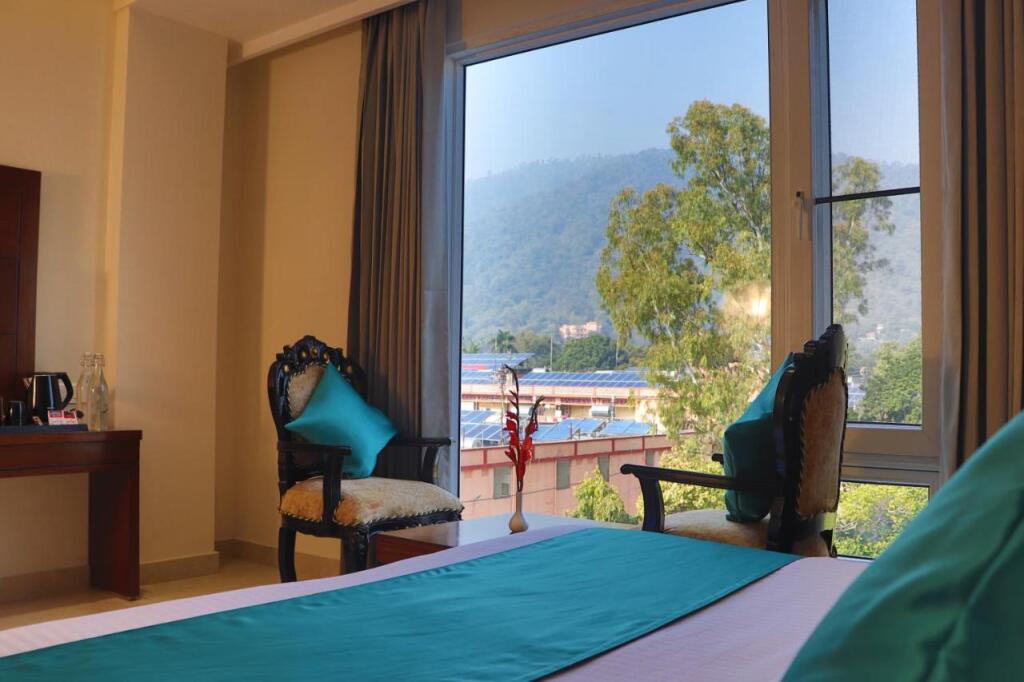Ришикеш: Green Hotel - Behind Parmarth Niketan