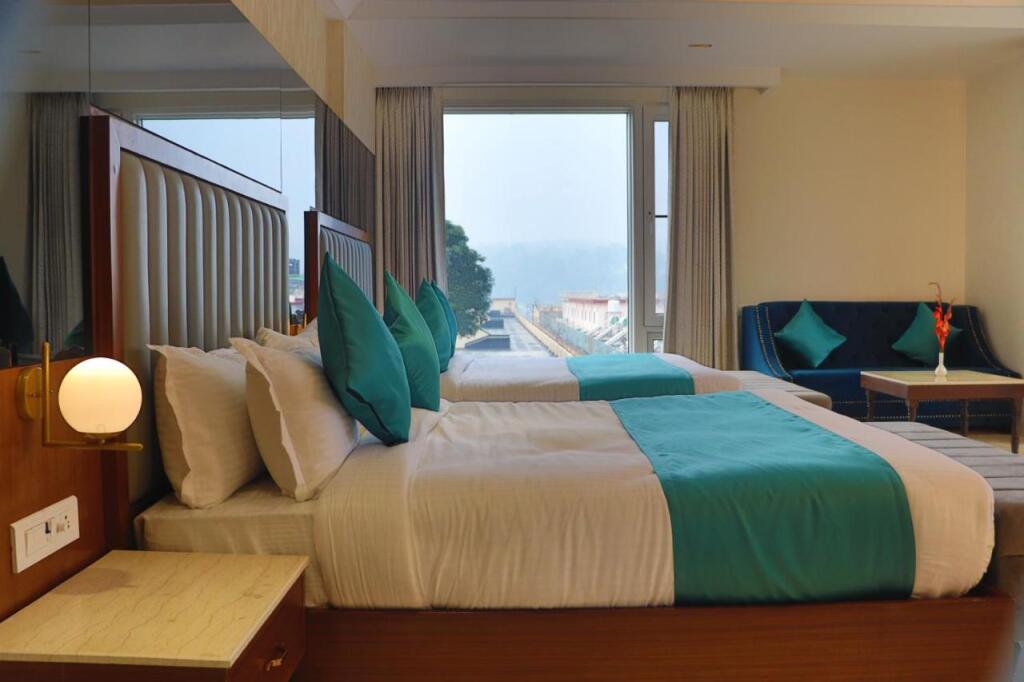 Ришикеш: Green Hotel - Behind Parmarth Niketan