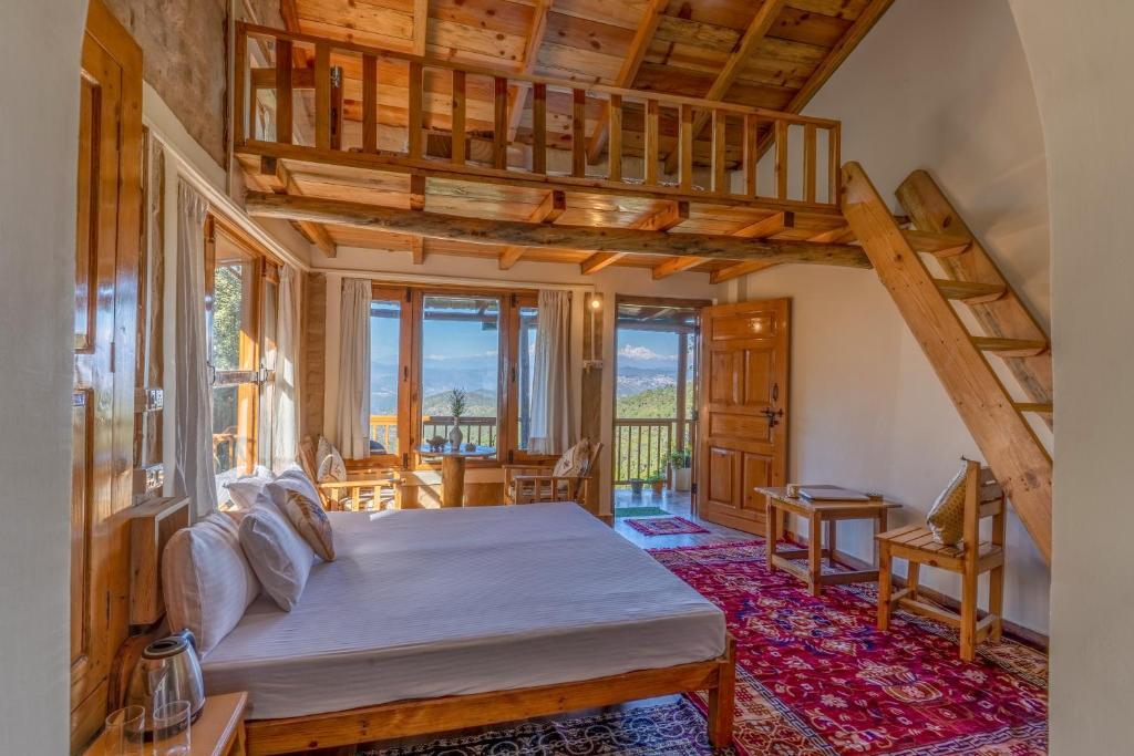 Наинитал: SaffronStays Altura, Mukteshwar - pahadi meals served at this pet-friendly orchard villa
