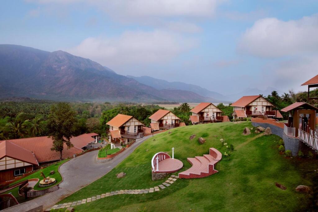 Перумал Ковил Пати: Au Revoir Wellness Resort, Malampuzha