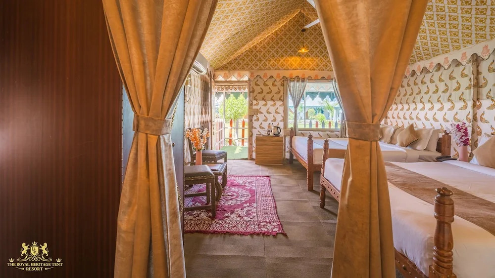 Гарудешвар: The Royal Heritage Tent Resort - Statue Of Unity