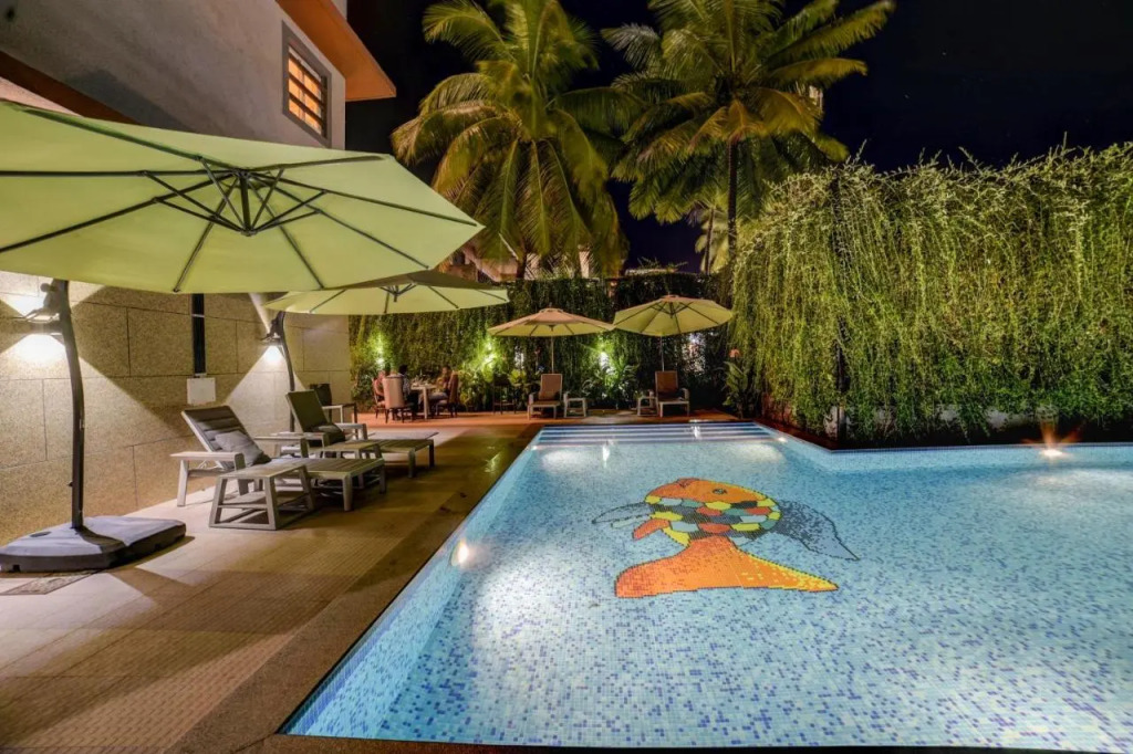 Калангут: FabHotel Sarala Crown Calangute Beach