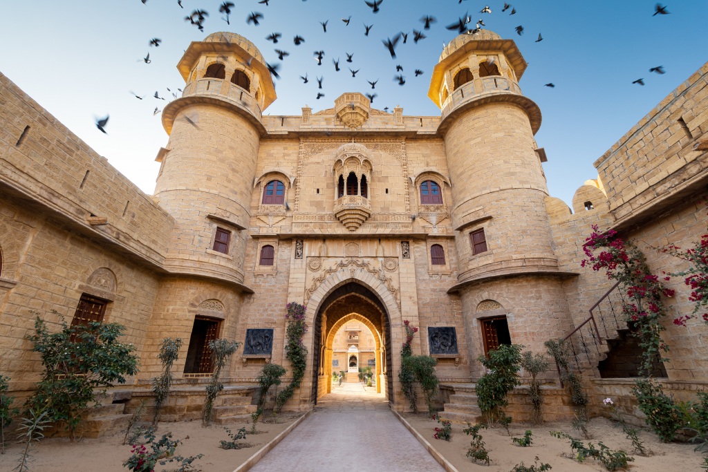 Джайсалмер: Отель Mohangarh Fort