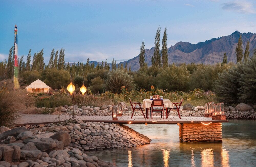 Лех: Chamba Camp Thiksey by TUTC