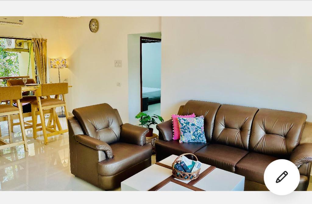 Калангут: Breezy luxury 2BHK holday home near calangute beach