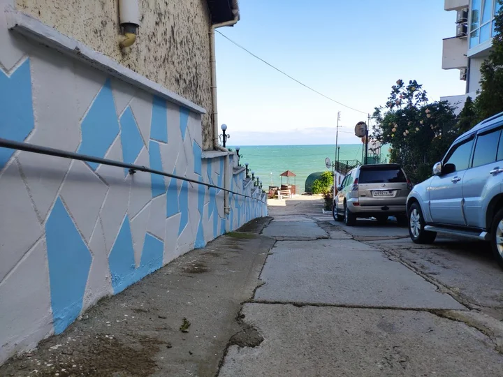 Алушта: Квартира Синяя птица на берегу моря