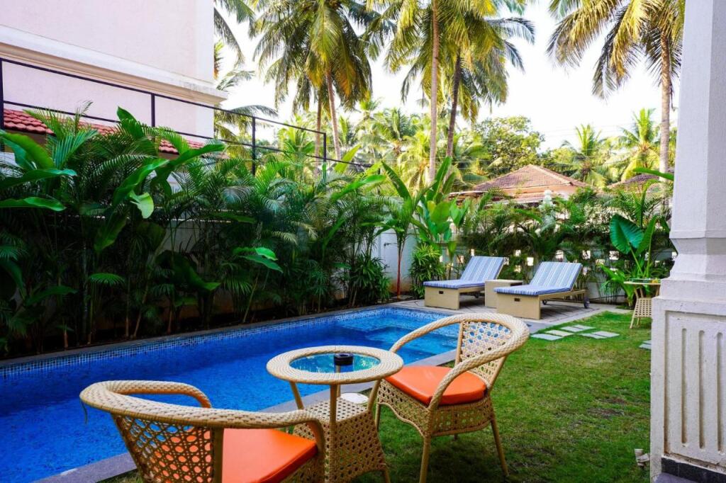 Арпора: Elivaas Celest A Luxury 4Bhk Villa With Private Pool
