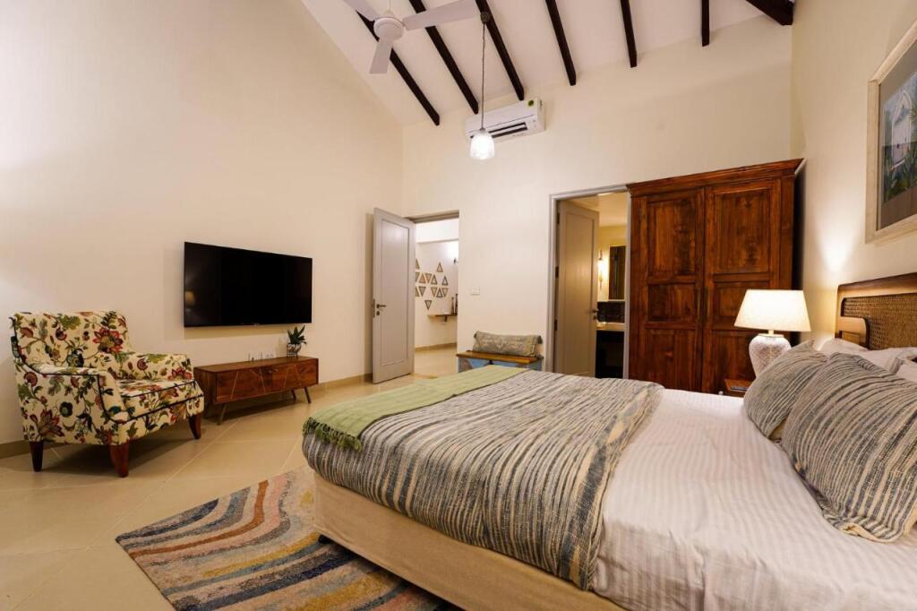 Арпора: Elivaas Celest A Luxury 4Bhk Villa With Private Pool