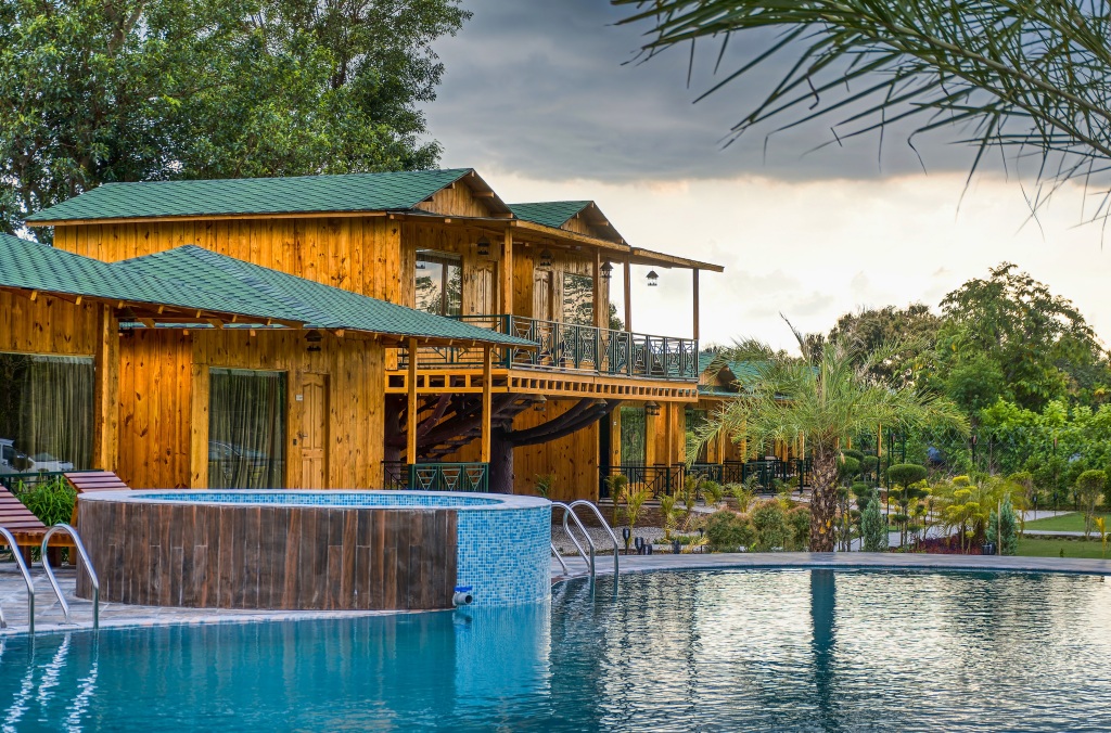 Крепость Ramnagar: Pumpkin Hotel's Tusk N Woods