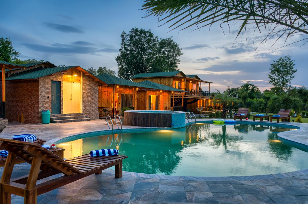 Крепость Ramnagar: Pumpkin Hotel's Tusk N Woods