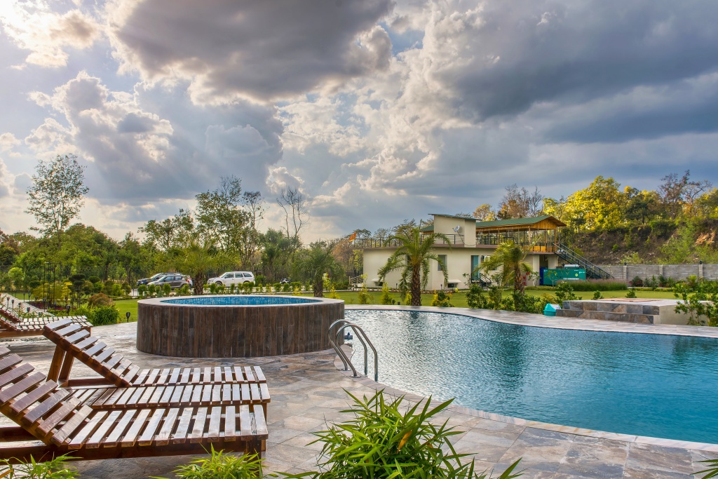 Крепость Ramnagar: Pumpkin Hotel's Tusk N Woods