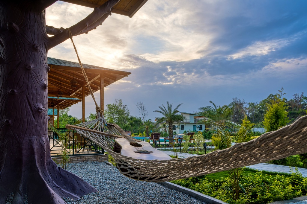 Крепость Ramnagar: Pumpkin Hotel's Tusk N Woods
