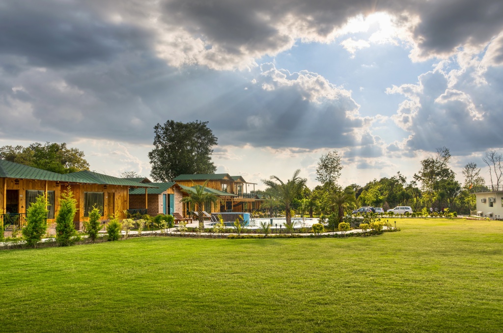 Крепость Ramnagar: Pumpkin Hotel's Tusk N Woods