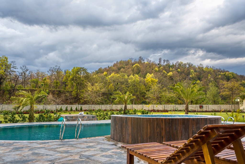 Крепость Ramnagar: Pumpkin Hotel's Tusk N Woods