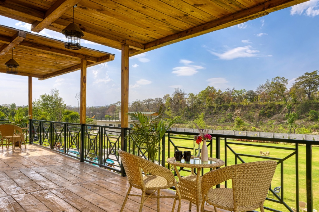 Крепость Ramnagar: Pumpkin Hotel's Tusk N Woods