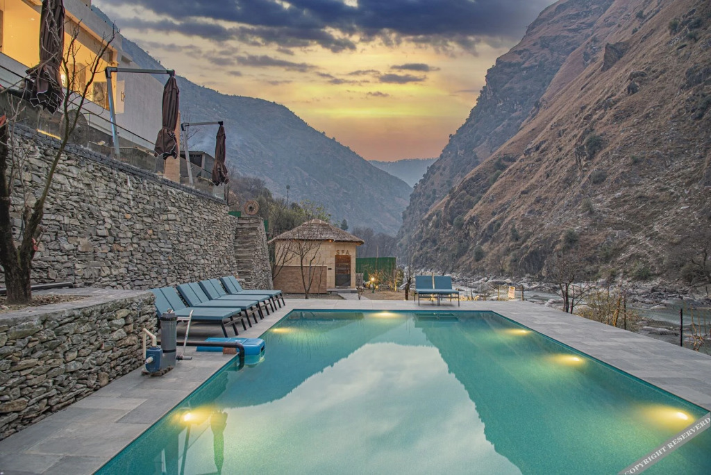 Наггар: Echor Palm Bliss Riverside Resort & Spa, Kasol
