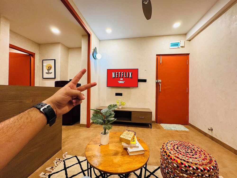 Индаур: Home Escape 1BHK Retreat Nr Saket Square