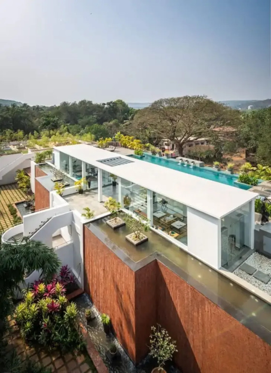 Нерул: El Arbol by Hireavilla-2br w Rooftop Pool in Nerul