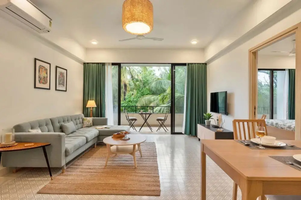Кандолим: Sol Banyan by Hireavilla - 1BR w Pool in Candolim
