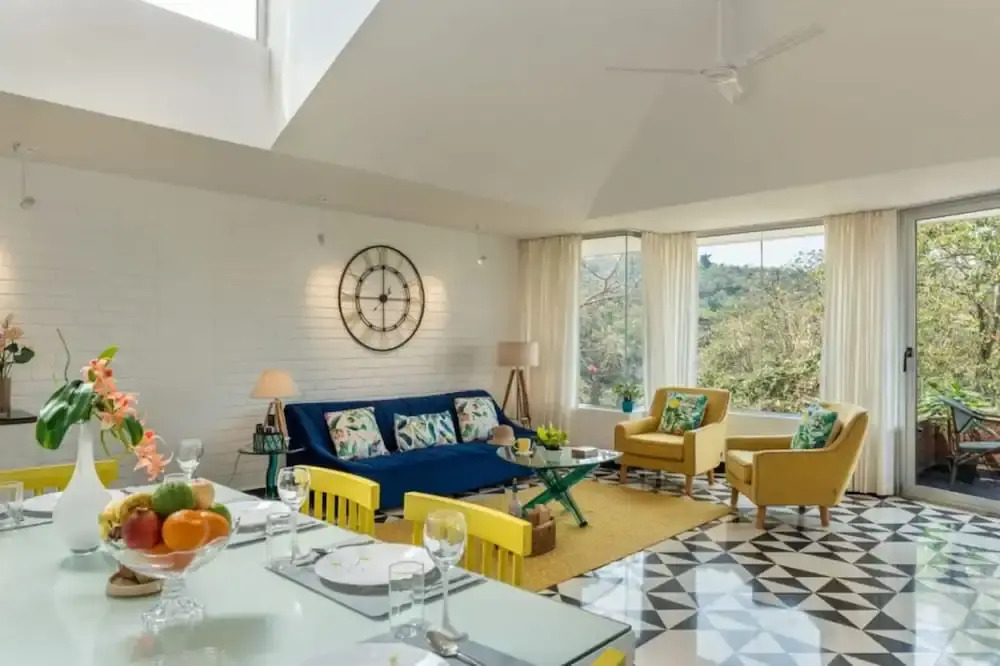 Нерул: El Arbol by Hireavilla-2br w Rooftop Pool in Nerul