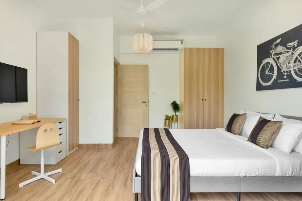 Кандолим: Spacious 3-br Apartment With Pool in Candolim