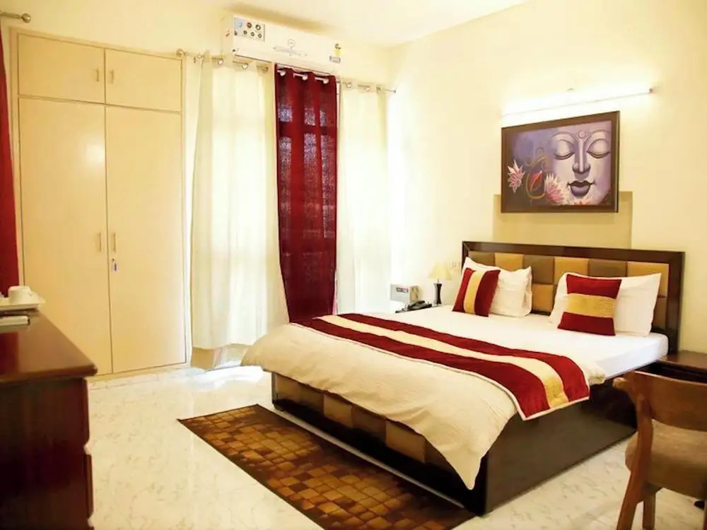 Нью-Дели: Room in Guest Room - Maplewood Guest House, Neeti Bagh, New Delhiit is a Boutiqu Guest House - Room 4