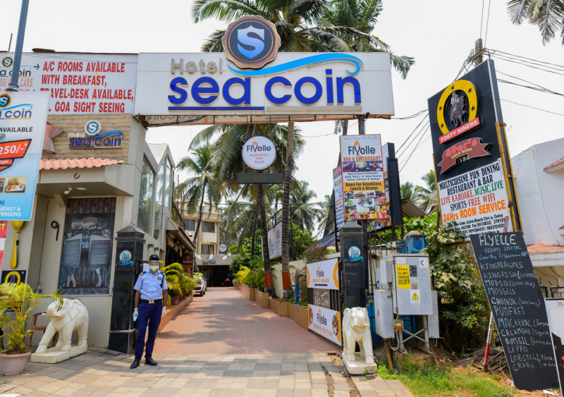 Южный Гоа: Krishna Sea Coin Hotel