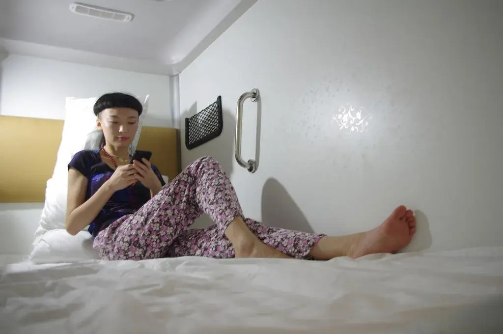 Сиань: Simple Capsule Hotel Xi'an Bell Tower Shuyuanmen