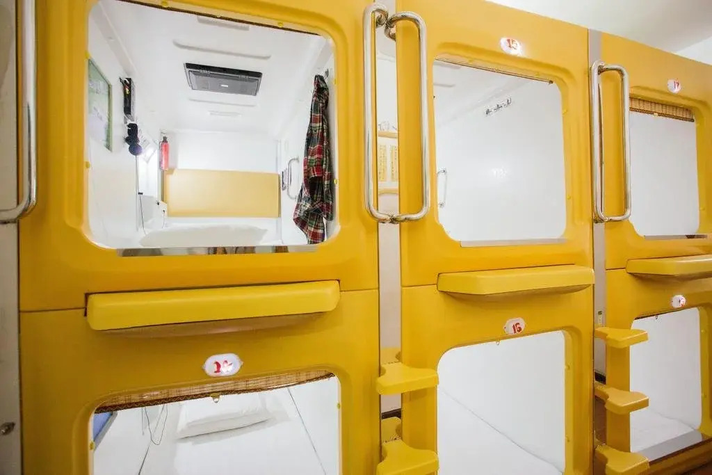 Сиань: Simple Capsule Hotel Xi'an Bell Tower Shuyuanmen
