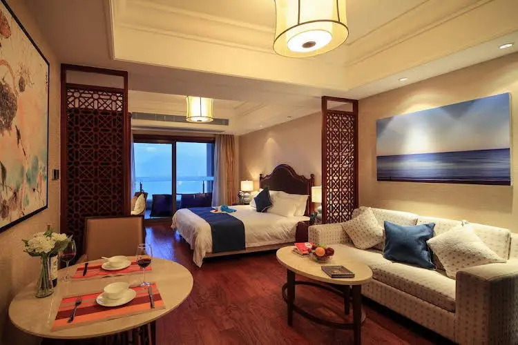 Чжоушань: Yousu Hotel And Apartment Zhujiajian Puti Sea