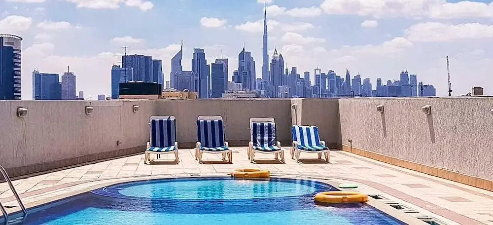 Дубай: Upscale Suite With Pool And Wellness 1 Bedroom Apts