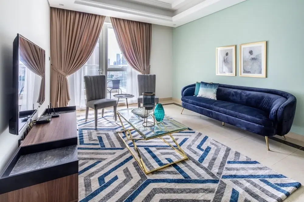 Дубай: High-end & Stylish 3BR Apartment in Downtown Dubai