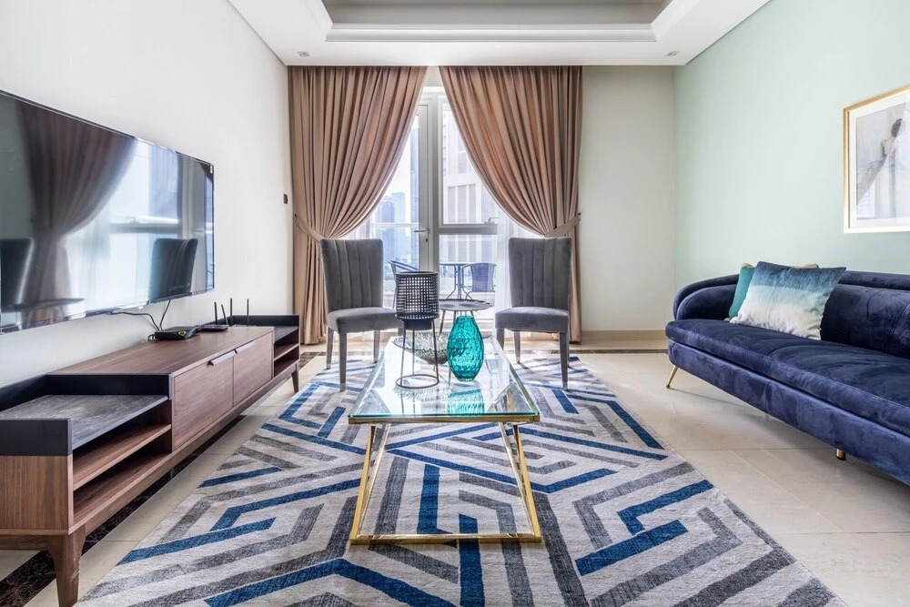 Дубай: High-end & Stylish 3BR Apartment in Downtown Dubai