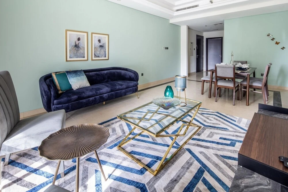 Дубай: High-end & Stylish 3BR Apartment in Downtown Dubai