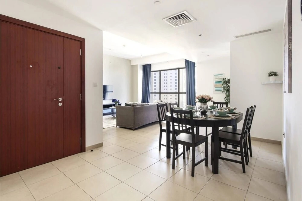 Дубай: 2BR in JBR w/ Mesmerizing Marina Views! Sleeps 6!